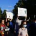 Student activists in action