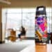 Staying hydrated with trendy water bottles